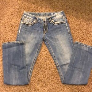 Miss Me Jeans. Practically brand new!